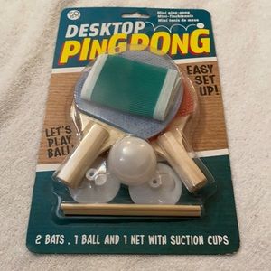 NWT desktop pink pong